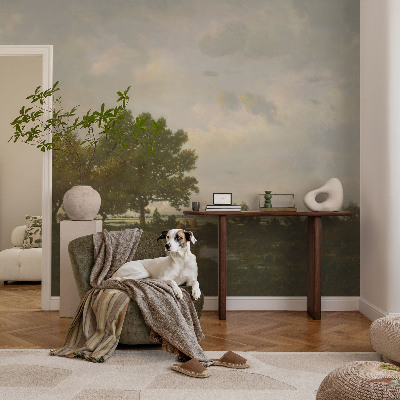 Fotografická tapeta vliesová Lesní krajina