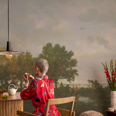 Fotografická tapeta vliesová Lesní krajina