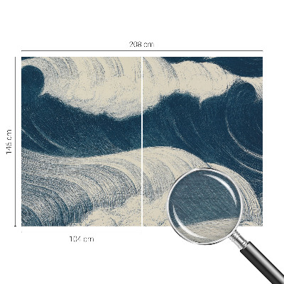 Vliesová fototapeta pro děti Mořské vlny