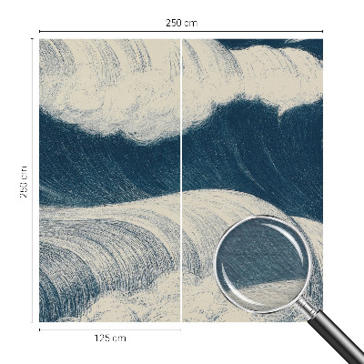 Vliesová fototapeta pro děti Mořské vlny