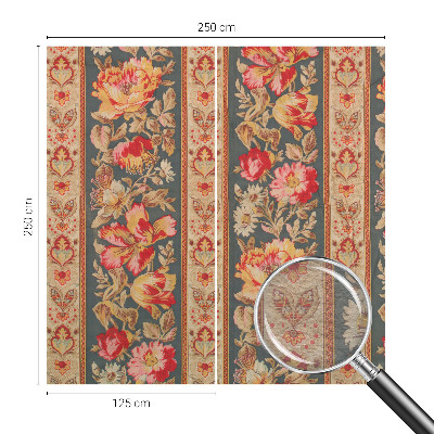 Moderní fototapeta na míru Barevné květiny