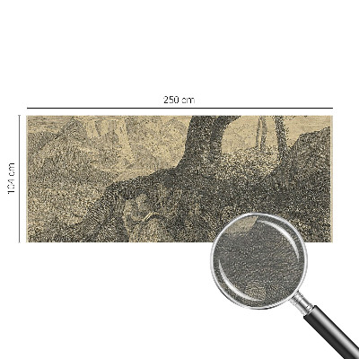 Fotografická tapeta na vliesu Čtení postavy