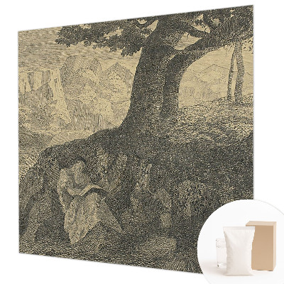 Fotografická tapeta na vliesu Čtení postavy