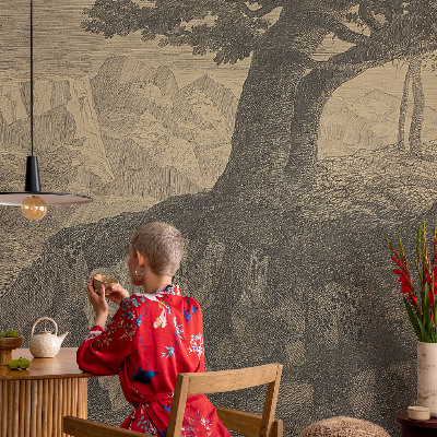 Fotografická tapeta na vliesu Čtení postavy