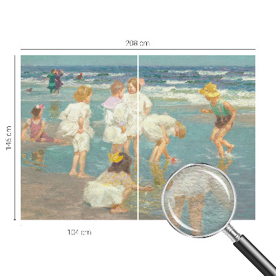 Fototapeta do obýváku Dětství na pláži