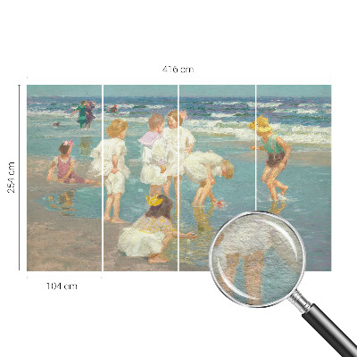 Fototapeta do obýváku Dětství na pláži