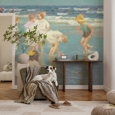 Fototapeta do obýváku Dětství na pláži