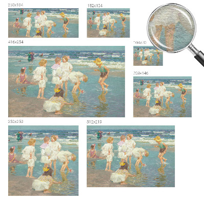 Fototapeta do obýváku Dětství na pláži