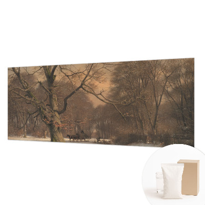 Fototapeta do ložnice Zimní krajina