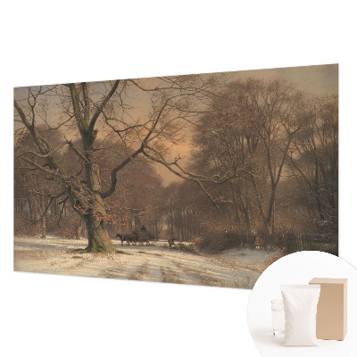 Fototapeta do ložnice Zimní krajina