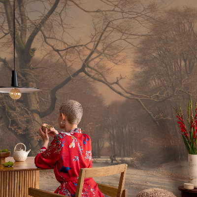 Fototapeta do ložnice Zimní krajina