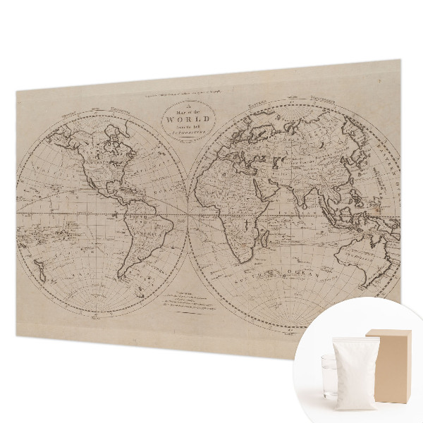 Vliesová fototapeta do obýváků Stará mapa