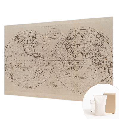Vliesová fototapeta do obýváků Stará mapa