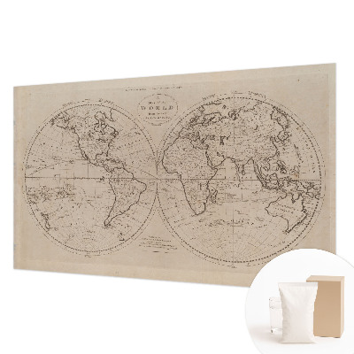 Vliesová fototapeta do obýváků Stará mapa