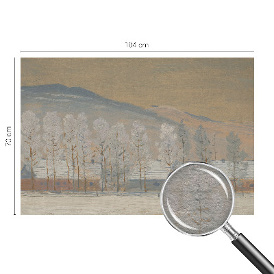 Dekorativní fototapeta na zeď Zimní krajina