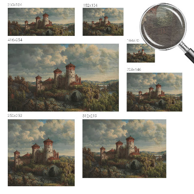 Vliesová fototapeta pro děti Romantická krajina