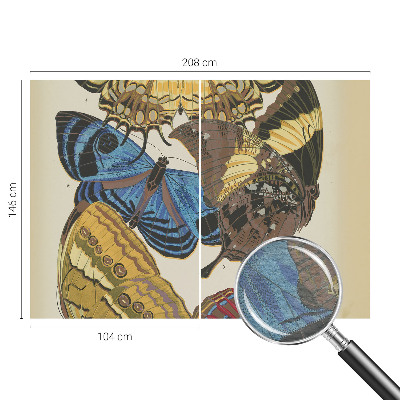 Fototapeta s potiskem na vliesu Inspirace motýly