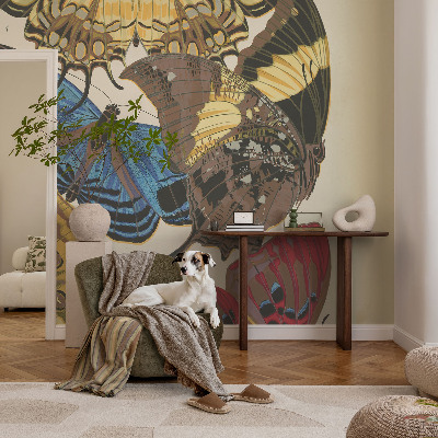 Fototapeta s potiskem na vliesu Inspirace motýly