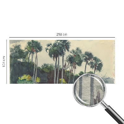 Vliesová fototapeta pro děti Exotické palmy