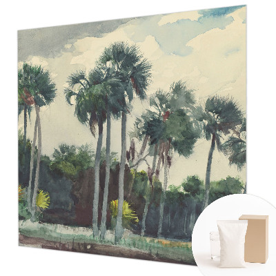 Vliesová fototapeta pro děti Exotické palmy