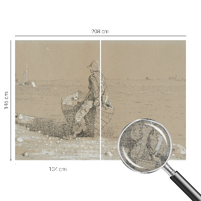 Fotografická tapeta vliesová Nostalgická scéna