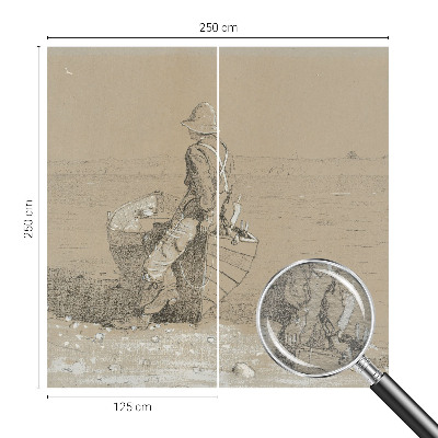 Fotografická tapeta vliesová Nostalgická scéna