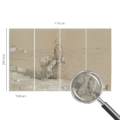 Fotografická tapeta vliesová Nostalgická scéna