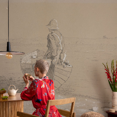 Fotografická tapeta vliesová Nostalgická scéna