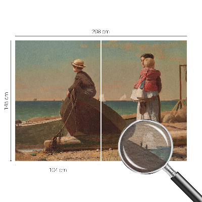 Fototapeta s potiskem na vliesu Přímořská scéna