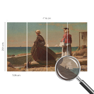 Fototapeta s potiskem na vliesu Přímořská scéna