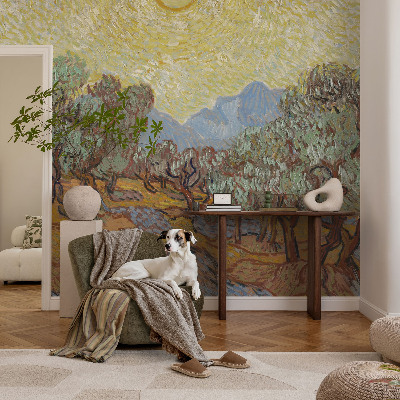 Fototapeta na míru do ložnice Olivovníky