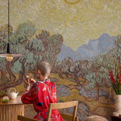 Fototapeta na míru do ložnice Olivovníky