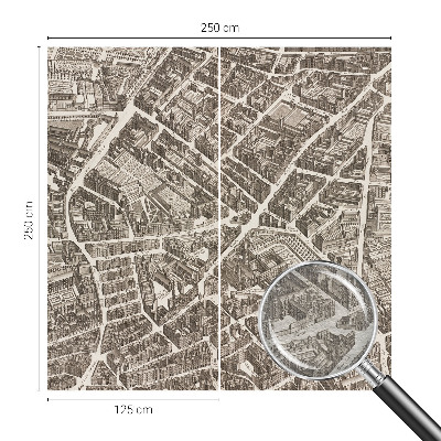 Vliesová fototapeta na zeď Městské bludiště