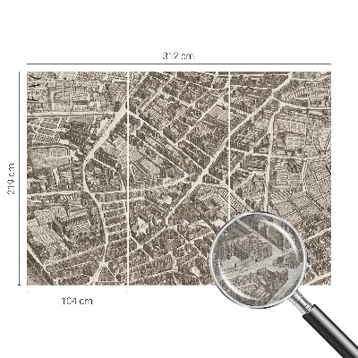 Vliesová fototapeta na zeď Městské bludiště