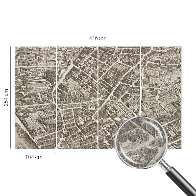 Vliesová fototapeta na zeď Městské bludiště