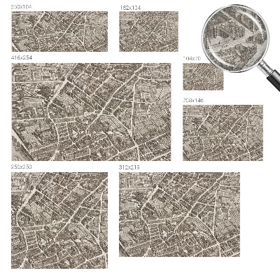 Vliesová fototapeta na zeď Městské bludiště