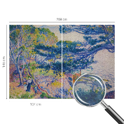 Vliesová fototapeta do ložnice Impresionistická krajina