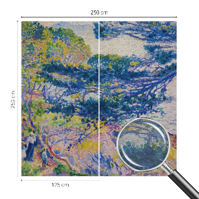 Vliesová fototapeta do ložnice Impresionistická krajina