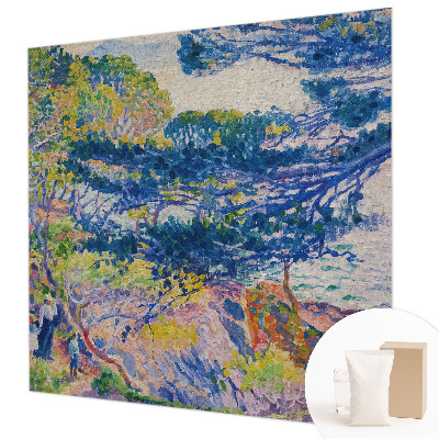 Vliesová fototapeta do ložnice Impresionistická krajina