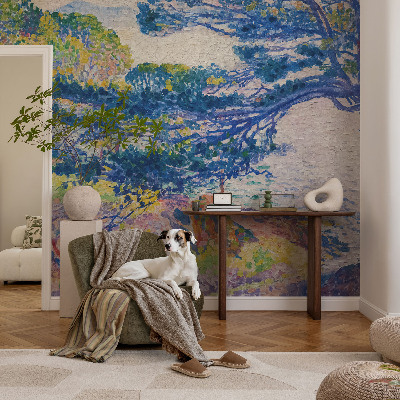 Vliesová fototapeta do ložnice Impresionistická krajina