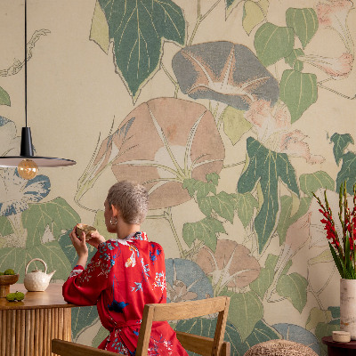 Dekorativní fototapeta na zeď Květinová elegance