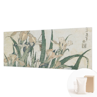 Fototapeta s potiskem na vliesu Jemné kosatce