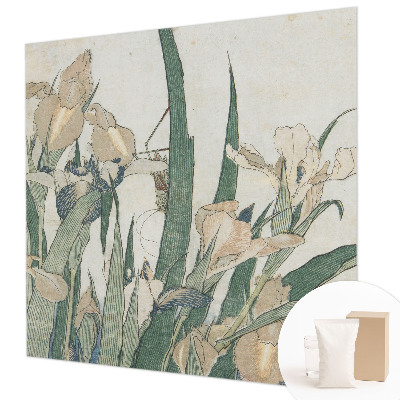 Fototapeta s potiskem na vliesu Jemné kosatce