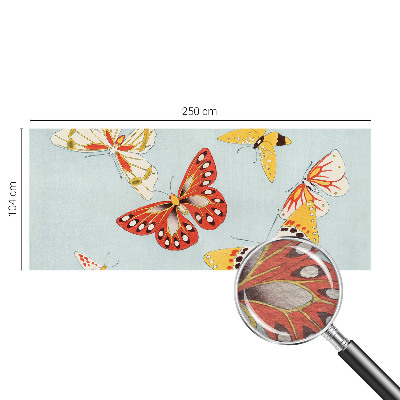 Fototapeta na míru do ložnice Umělecké motýly