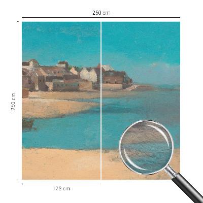 Moderní fototapeta na míru Klidná vesnice