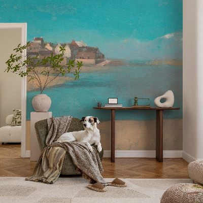 Moderní fototapeta na míru Klidná vesnice