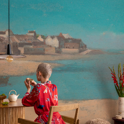 Moderní fototapeta na míru Klidná vesnice