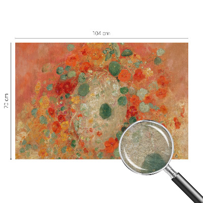 Fototapeta na míru do obýváku Abstraktní květiny