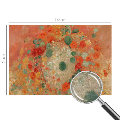 Fototapeta na míru do obýváku Abstraktní květiny