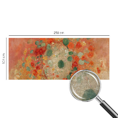 Fototapeta na míru do obýváku Abstraktní květiny